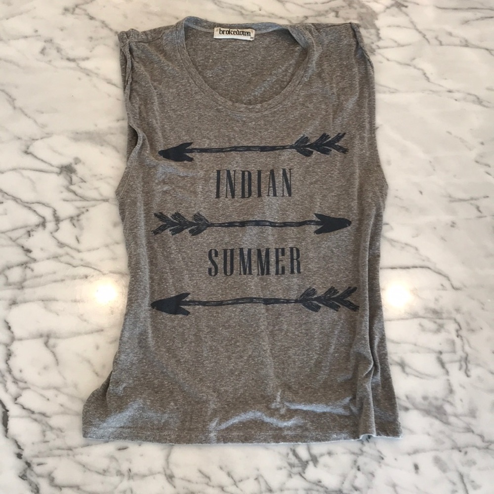 Broke down muscle shirt